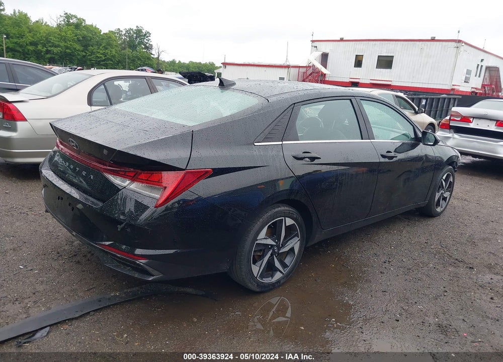 2021 HYUNDAI ELANTRA SEL VIN: KMHLN4AG8MU070728