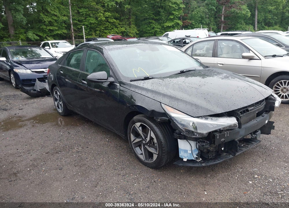 2021 HYUNDAI ELANTRA SEL VIN: KMHLN4AG8MU070728