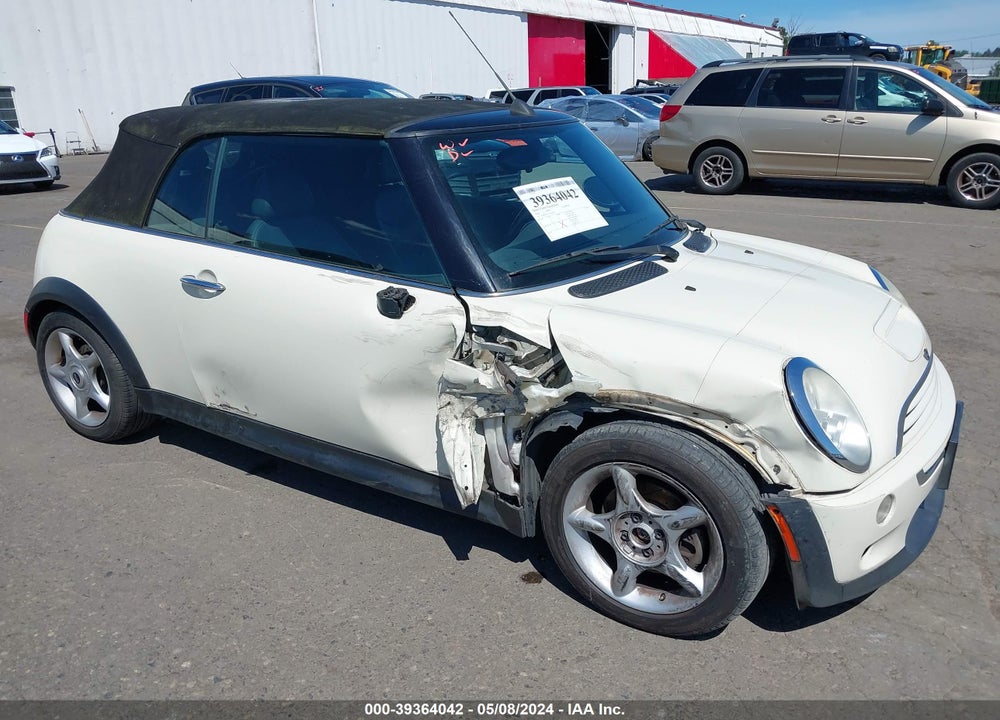 2006 MINI COOPER S VIN: WMWRH33536TF86273