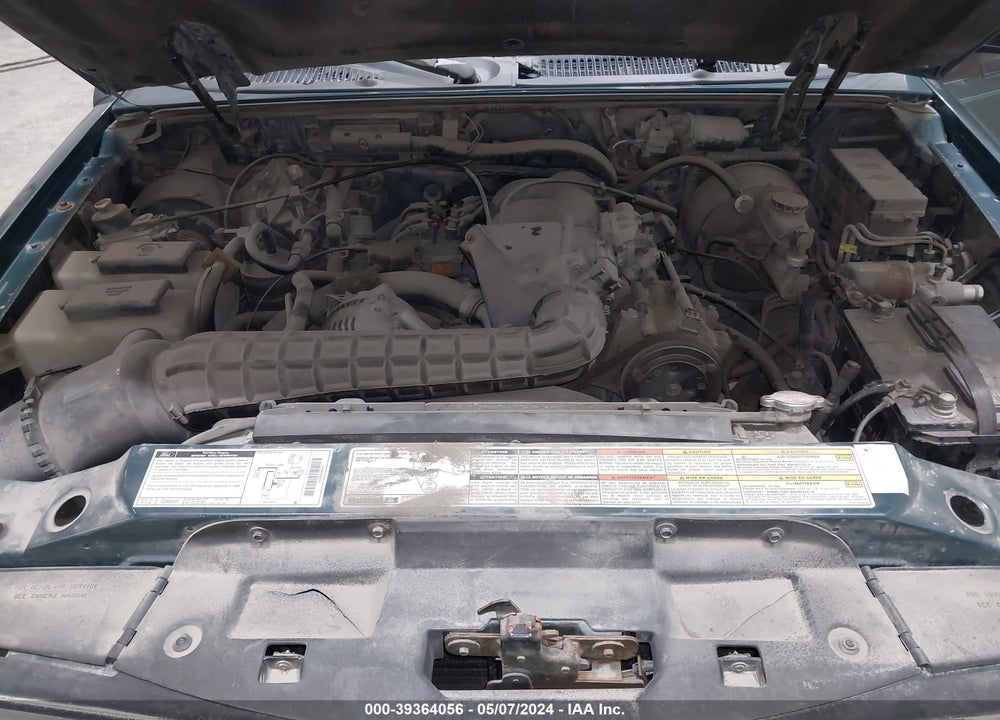 1996 FORD EXPLORER VIN: 1FMDU34X4TUC52440