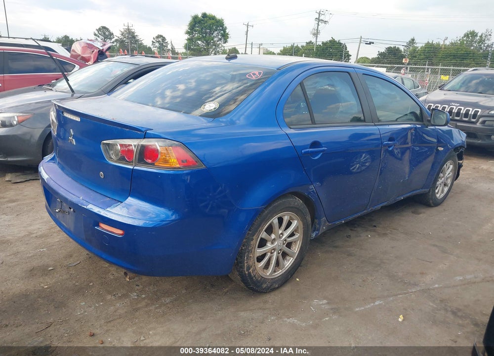 2012 MITSUBISHI LANCER ES VIN: JA32U2FU3CU012576