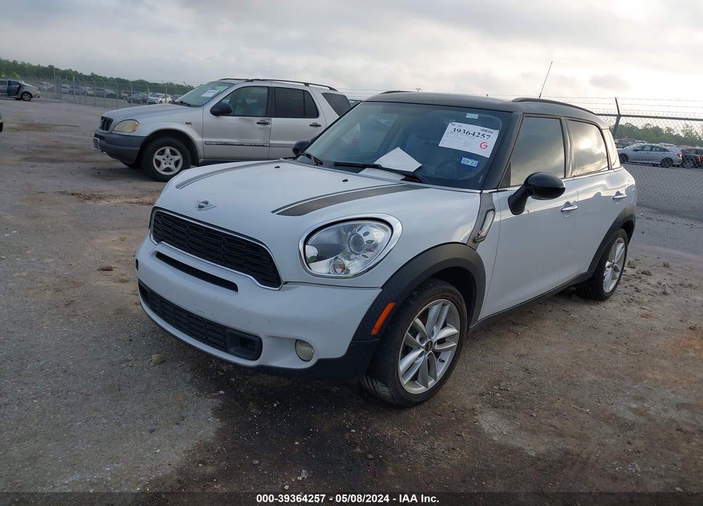 2012 MINI COOPER S COUNTRYMAN VIN: WMWZC3C59CWP20001