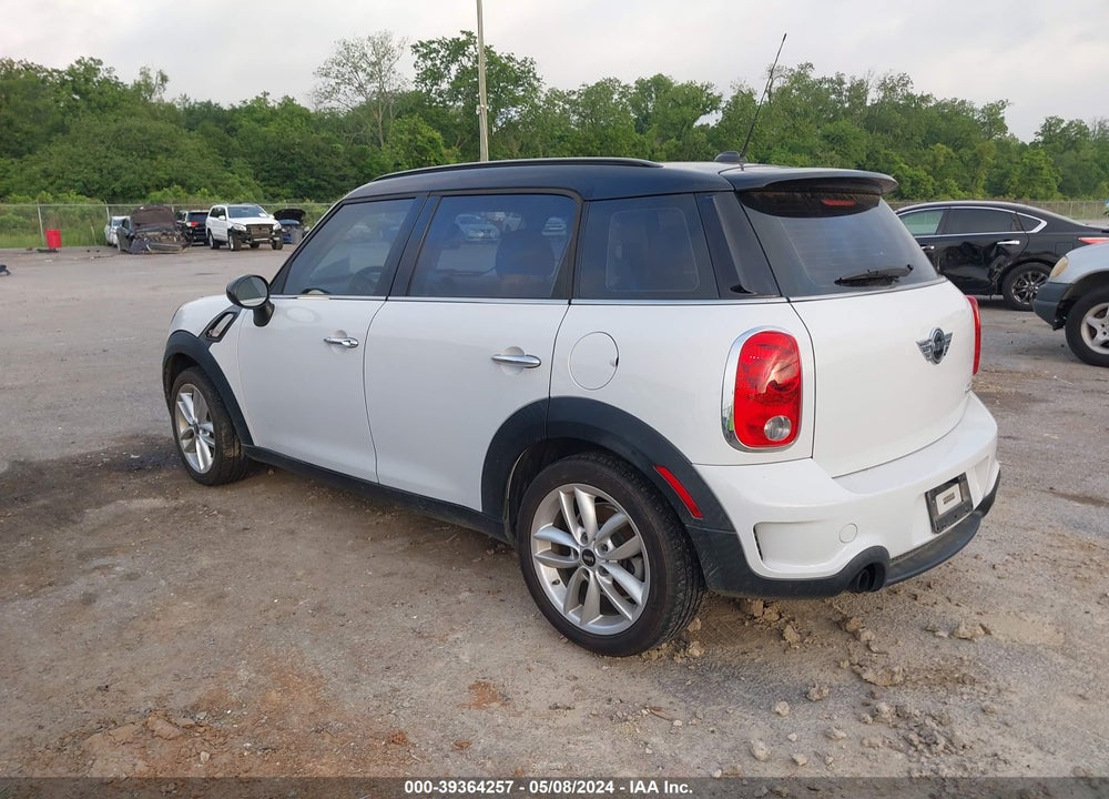 2012 MINI COOPER S COUNTRYMAN VIN: WMWZC3C59CWP20001