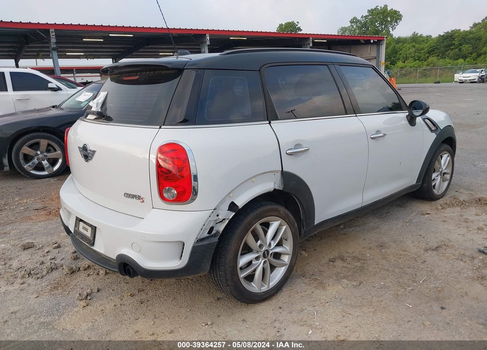2012 MINI COOPER S COUNTRYMAN VIN: WMWZC3C59CWP20001