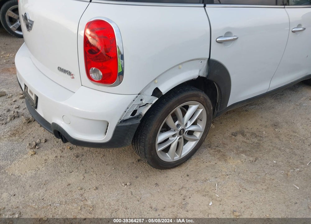 2012 MINI COOPER S COUNTRYMAN VIN: WMWZC3C59CWP20001