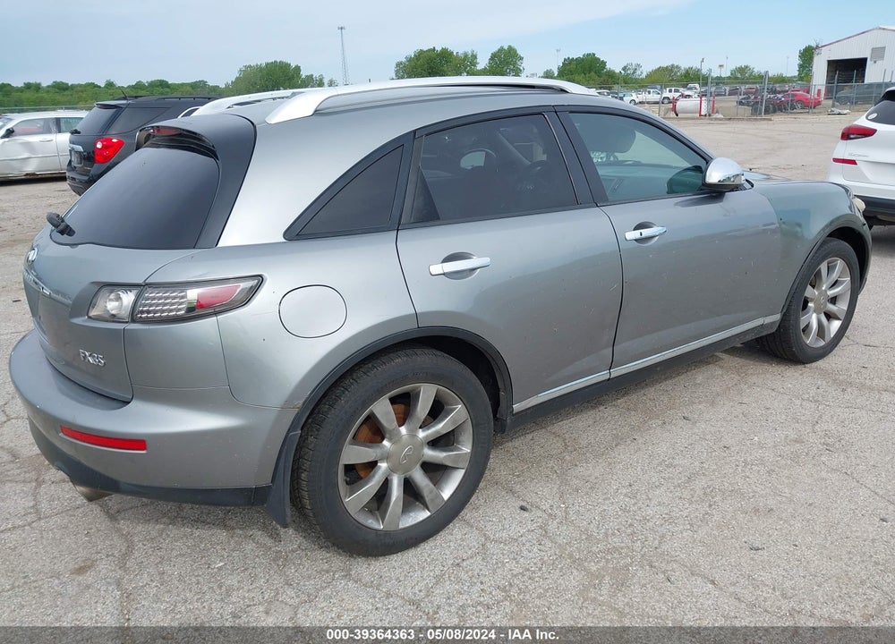 2006 INFINITI FX35 VIN: JNRAS08W56X203974