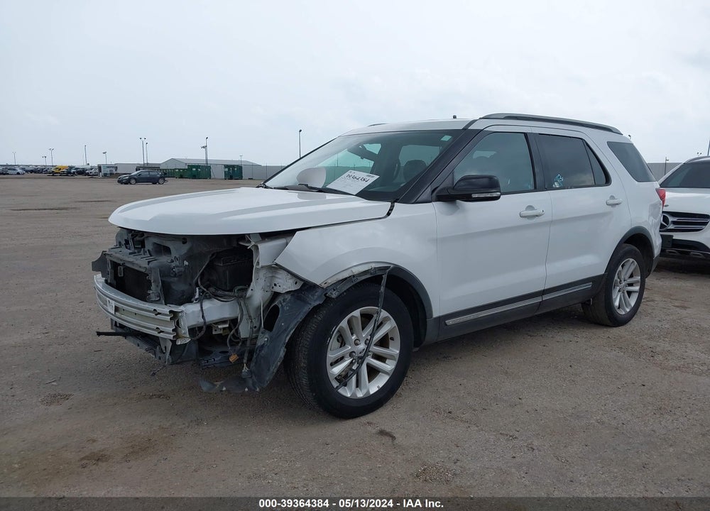 2017 FORD EXPLORER XLT VIN: 1FM5K7D82HGC54445