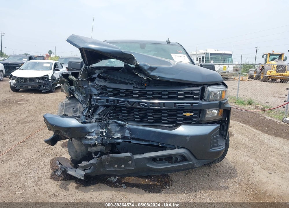 2020 CHEVROLET SILVERADO 1500 2WD SHORT BED CUSTOM VIN: 3GCPWBEH4LG100688