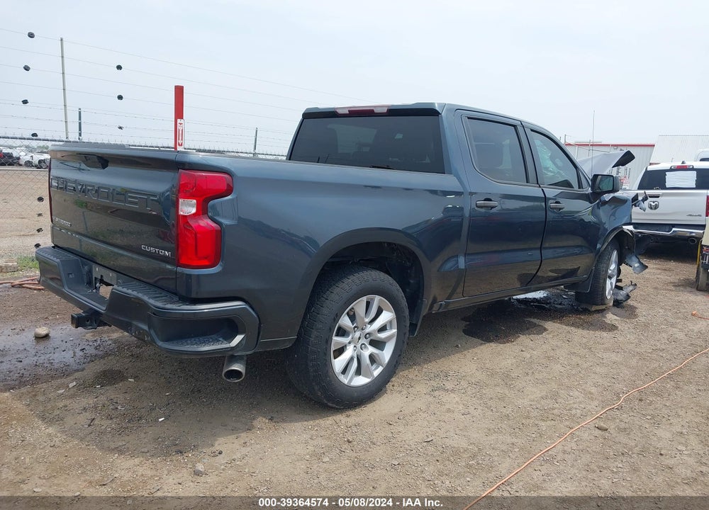 2020 CHEVROLET SILVERADO 1500 2WD SHORT BED CUSTOM VIN: 3GCPWBEH4LG100688