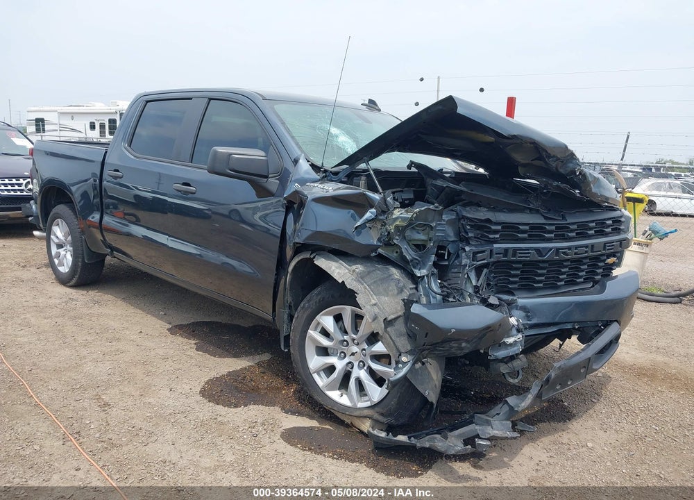 2020 CHEVROLET SILVERADO 1500 2WD SHORT BED CUSTOM VIN: 3GCPWBEH4LG100688