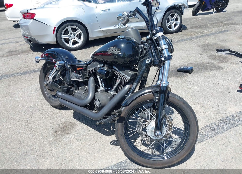 2013 HARLEY-DAVIDSON FXDB DYNA STREET BOB VIN: 1HD1GX419DC324319