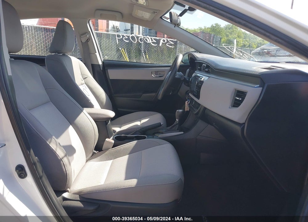 2015 TOYOTA COROLLA LE VIN: 2T1BURHE6FC350524