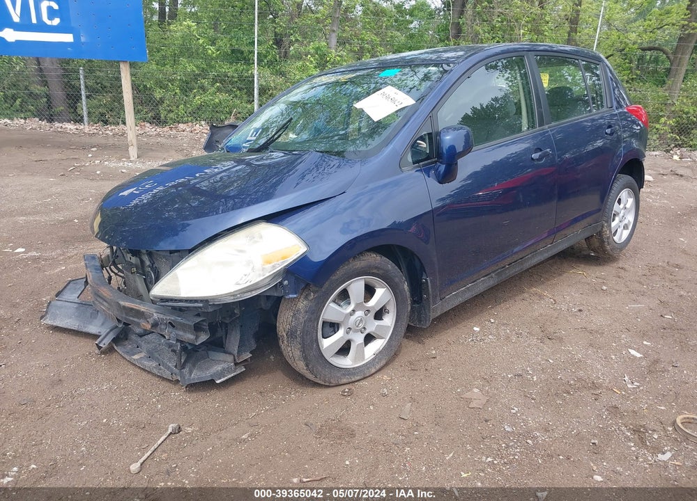 2008 NISSAN VERSA 1.8SL VIN: 3N1BC13E28L443538