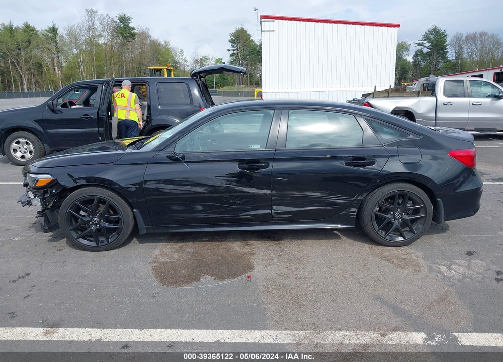 2022 HONDA CIVIC SPORT VIN: 2HGFE2F55NH598097