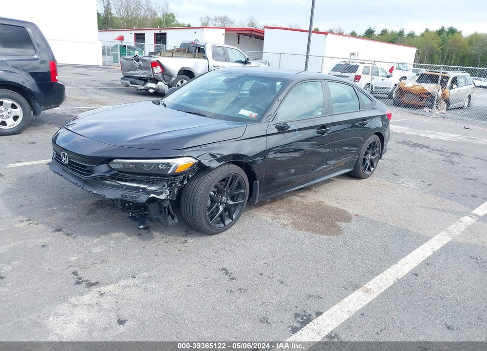 2022 HONDA CIVIC SPORT VIN: 2HGFE2F55NH598097