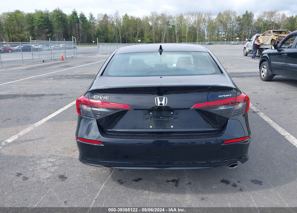2022 HONDA CIVIC SPORT VIN: 2HGFE2F55NH598097
