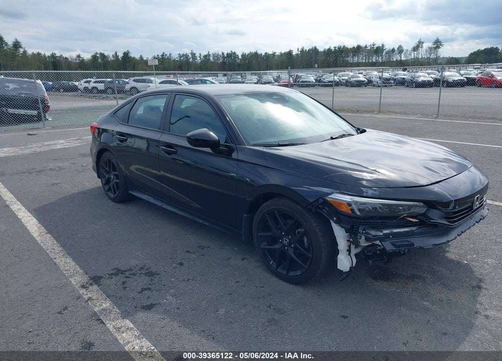 2022 HONDA CIVIC SPORT VIN: 2HGFE2F55NH598097