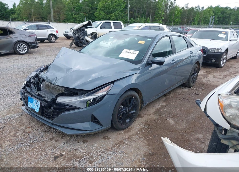 2022 HYUNDAI ELANTRA SEL VIN: KMHLS4AG2NU301388