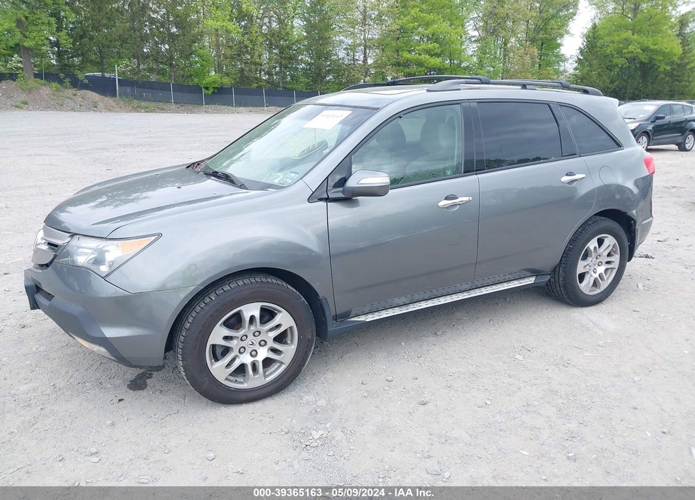 2008 ACURA MDX TECHNOLOGY PACKAGE VIN: 2HNYD28658H555734