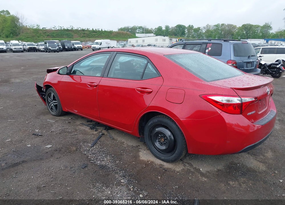 2015 TOYOTA COROLLA S PLUS VIN: 2T1BURHE5FC410373