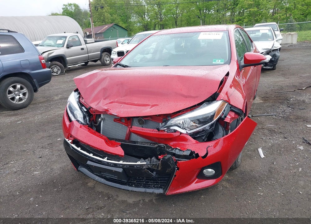 2015 TOYOTA COROLLA S PLUS VIN: 2T1BURHE5FC410373