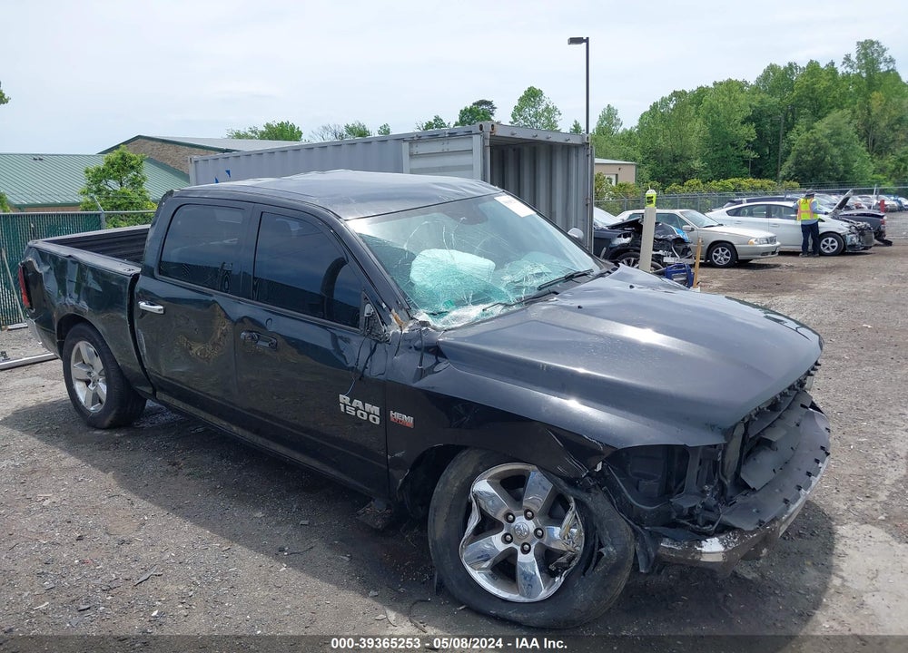 2017 RAM 1500 BIG HORN 4X4 5'7 BOX VIN: 1C6RR7LT4HS633877