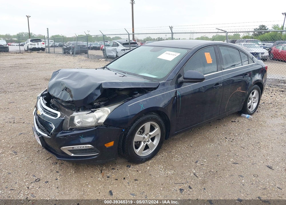 2015 CHEVROLET CRUZE 1LT AUTO VIN: 1G1PC5SB3F7216127