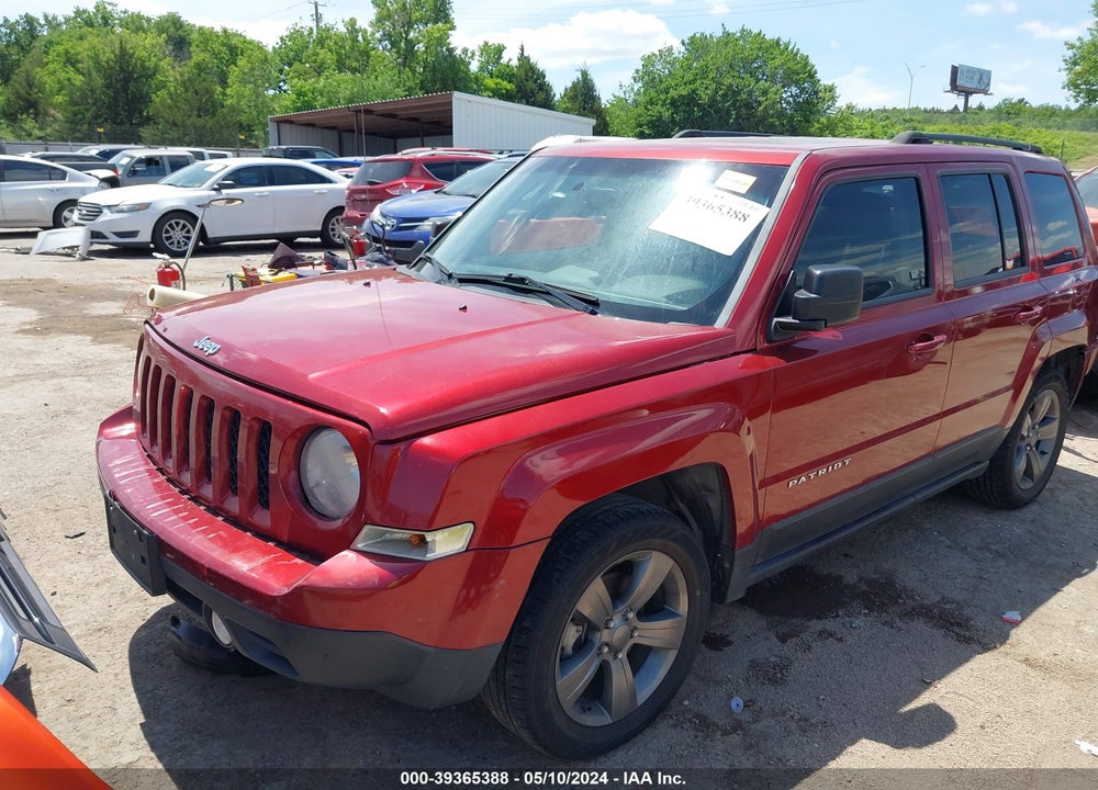 2014 JEEP PATRIOT HIGH ALTITUDE VIN: 1C4NJPFA5ED709261