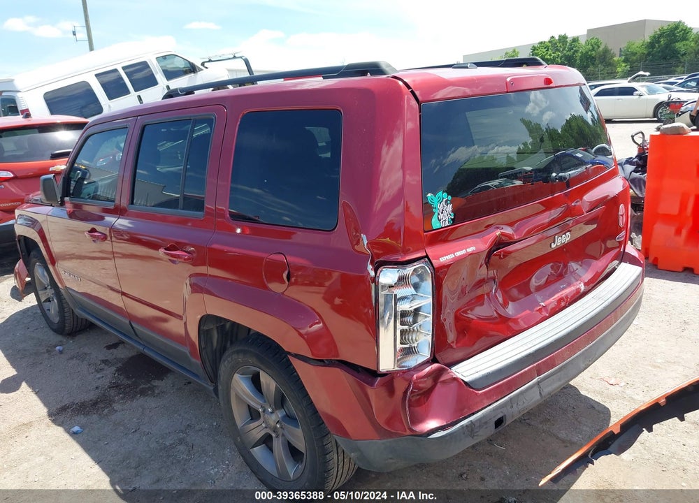 2014 JEEP PATRIOT HIGH ALTITUDE VIN: 1C4NJPFA5ED709261