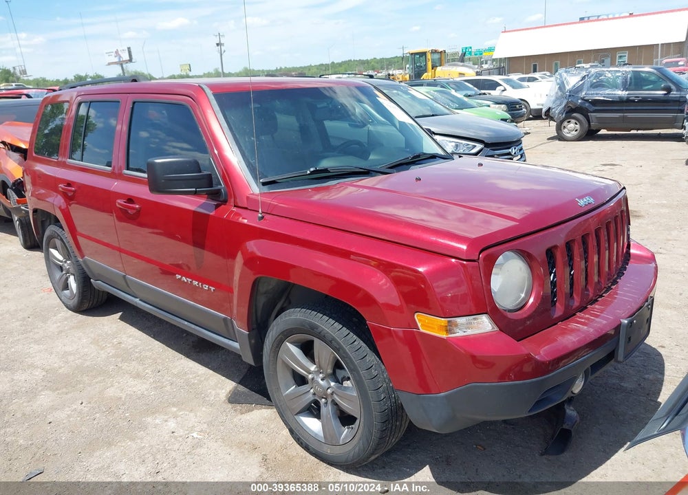 2014 JEEP PATRIOT HIGH ALTITUDE VIN: 1C4NJPFA5ED709261