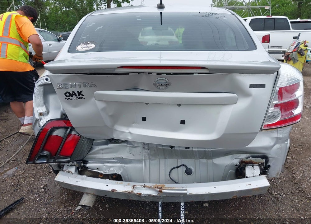 2012 NISSAN SENTRA 2.0 SR VIN: 3N1AB6APXCL638196