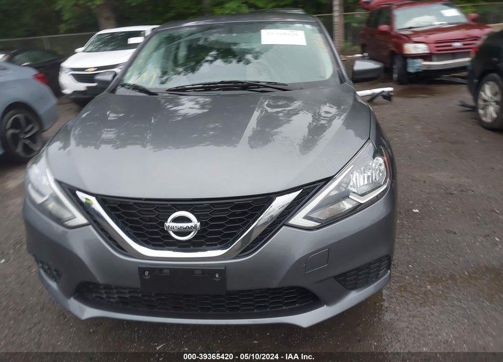 2017 NISSAN SENTRA SV VIN: 3N1AB7APXHL654623