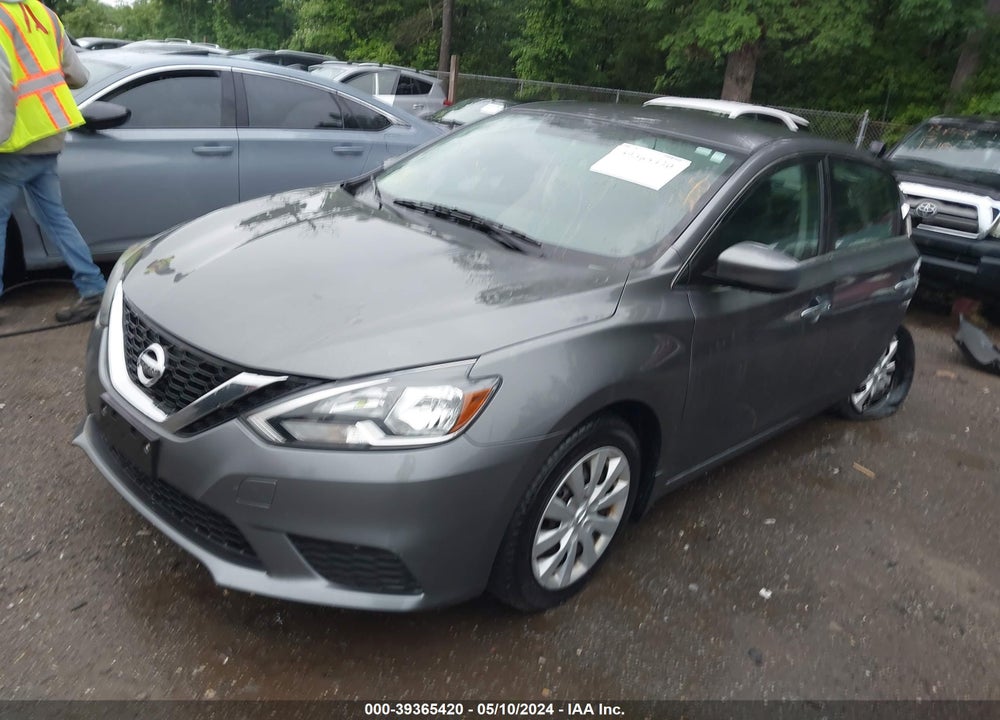 2017 NISSAN SENTRA SV VIN: 3N1AB7APXHL654623