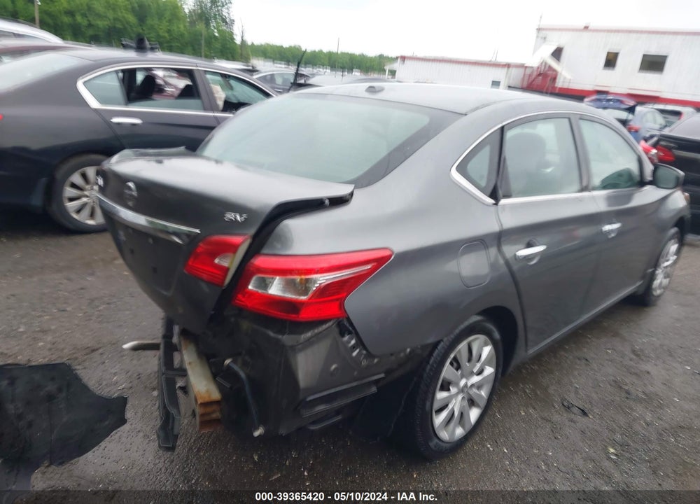 2017 NISSAN SENTRA SV VIN: 3N1AB7APXHL654623