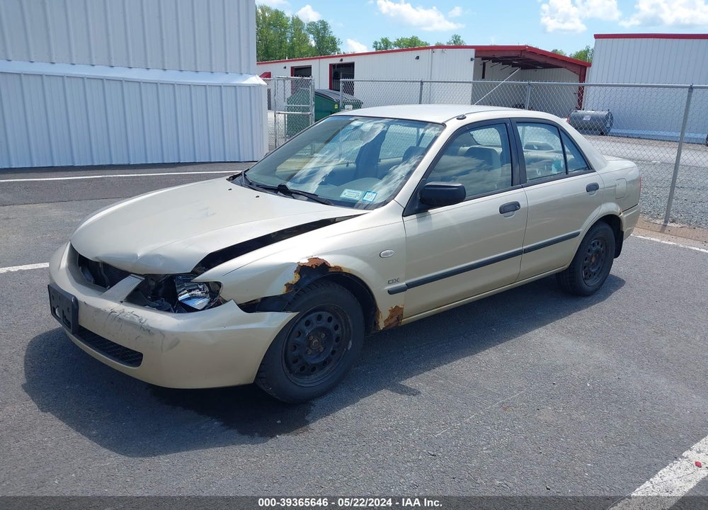 2003 MAZDA PROTEGE DX/ES/LX VIN: JM1BJ225530125090