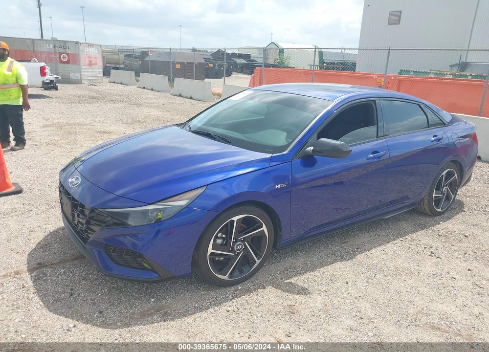2023 HYUNDAI ELANTRA N LINE VIN: KMHLR4AF4PU540625