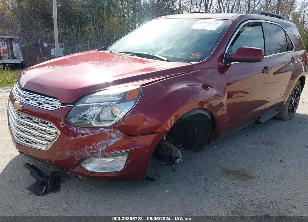 2017 CHEVROLET EQUINOX LT VIN: 2GNFLFEK4H6129657