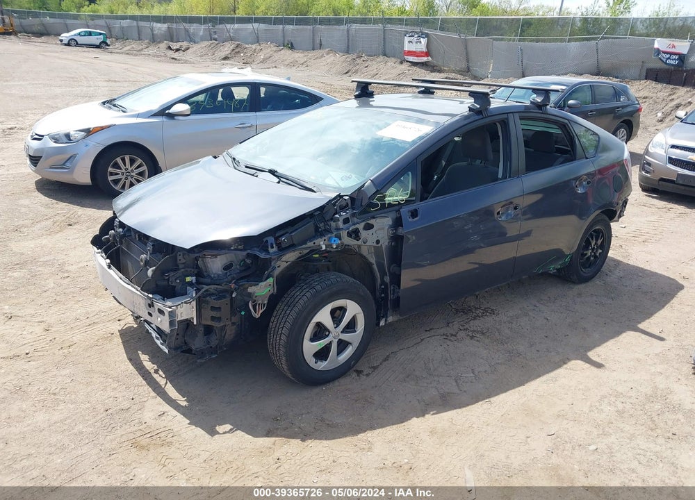2015 TOYOTA PRIUS TWO VIN: JTDKN3DU7F1992956