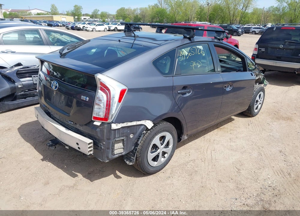 2015 TOYOTA PRIUS TWO VIN: JTDKN3DU7F1992956