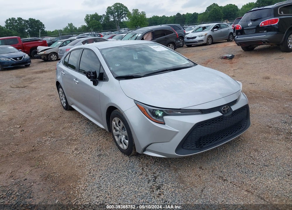 2022 TOYOTA COROLLA LE VIN: JTDEPMAE6NJ192853