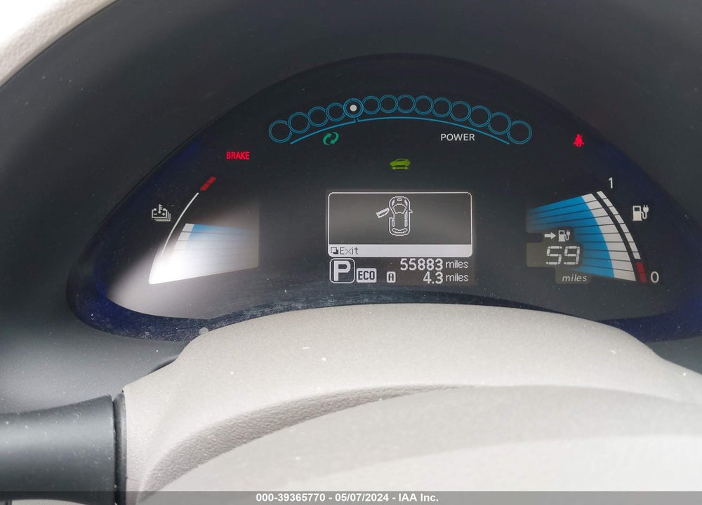 2015 NISSAN LEAF SV VIN: 1N4AZ0CP7FC311263
