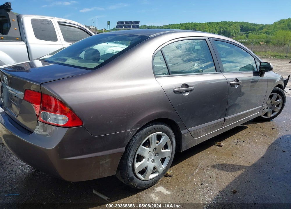 2009 HONDA CIVIC LX VIN: 1HGFA16509L022321