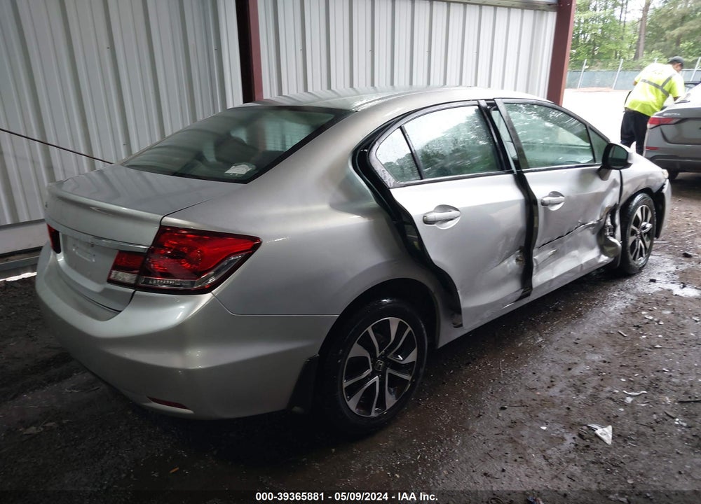 2013 HONDA CIVIC EX VIN: 19XFB2F84DE248018