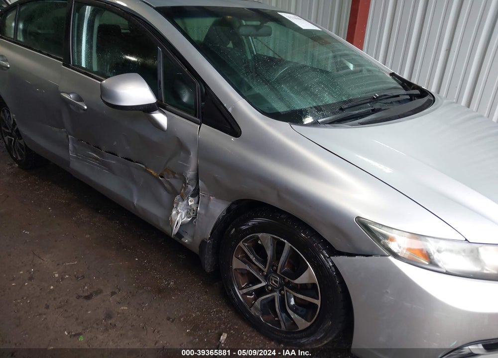 2013 HONDA CIVIC EX VIN: 19XFB2F84DE248018