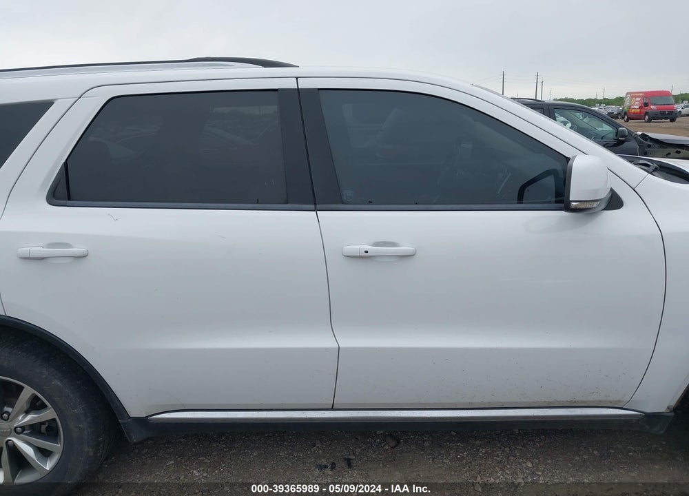 2015 DODGE DURANGO LIMITED VIN: 1C4RDJDG8FC110147