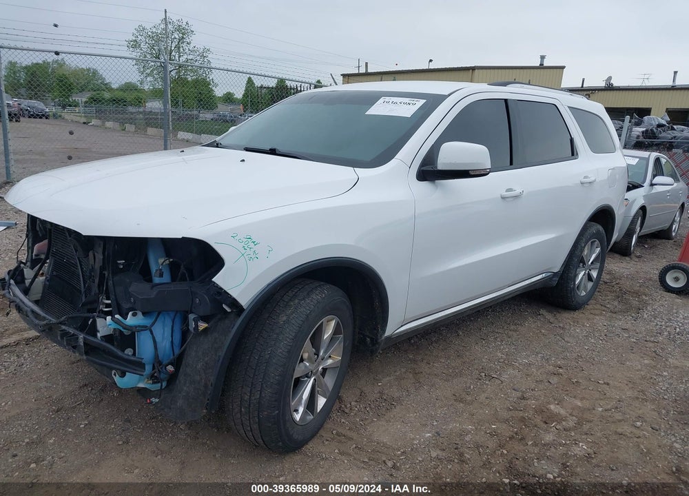 2015 DODGE DURANGO LIMITED VIN: 1C4RDJDG8FC110147