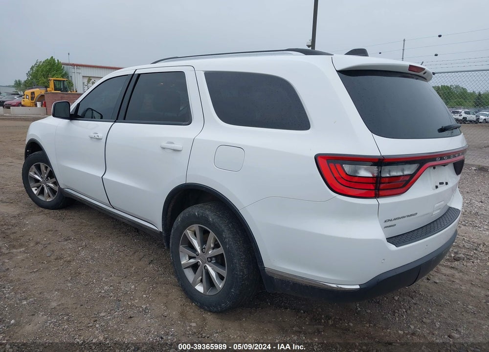 2015 DODGE DURANGO LIMITED VIN: 1C4RDJDG8FC110147