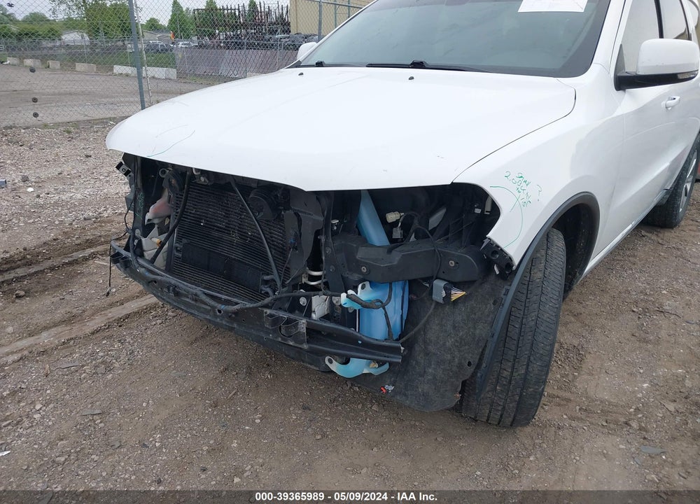 2015 DODGE DURANGO LIMITED VIN: 1C4RDJDG8FC110147