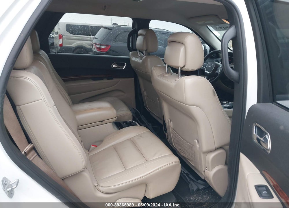 2015 DODGE DURANGO LIMITED VIN: 1C4RDJDG8FC110147