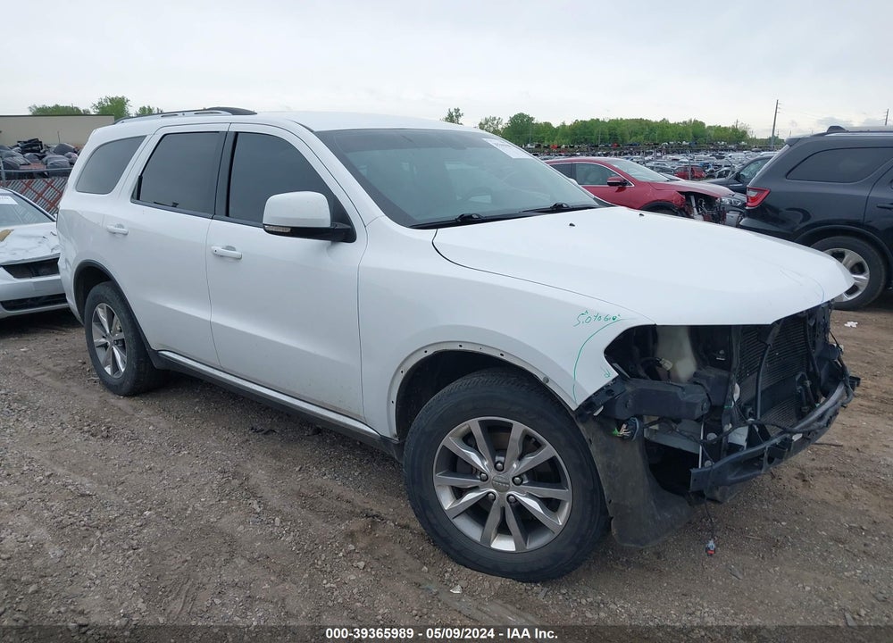 2015 DODGE DURANGO LIMITED VIN: 1C4RDJDG8FC110147